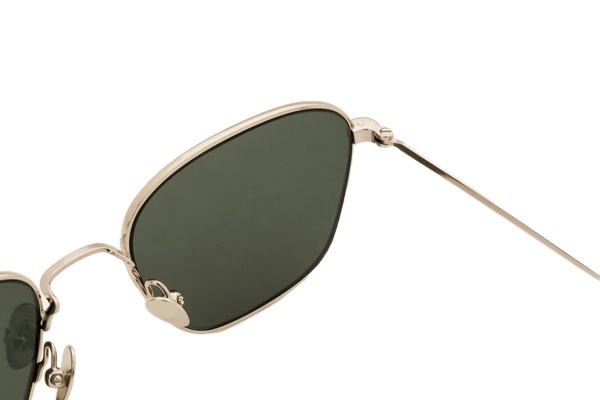 Otis / Gold Metal & Green Solid Lens - Shade Files